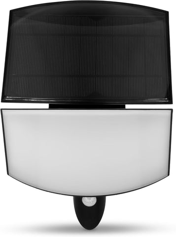 REV McSensor LED Solarleuchte 3 W, anthrazit, weiß